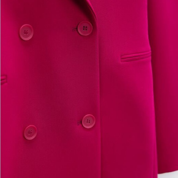 Zara Double BREASTED BLAZER DRESS NWT S - Picture 13 of 16